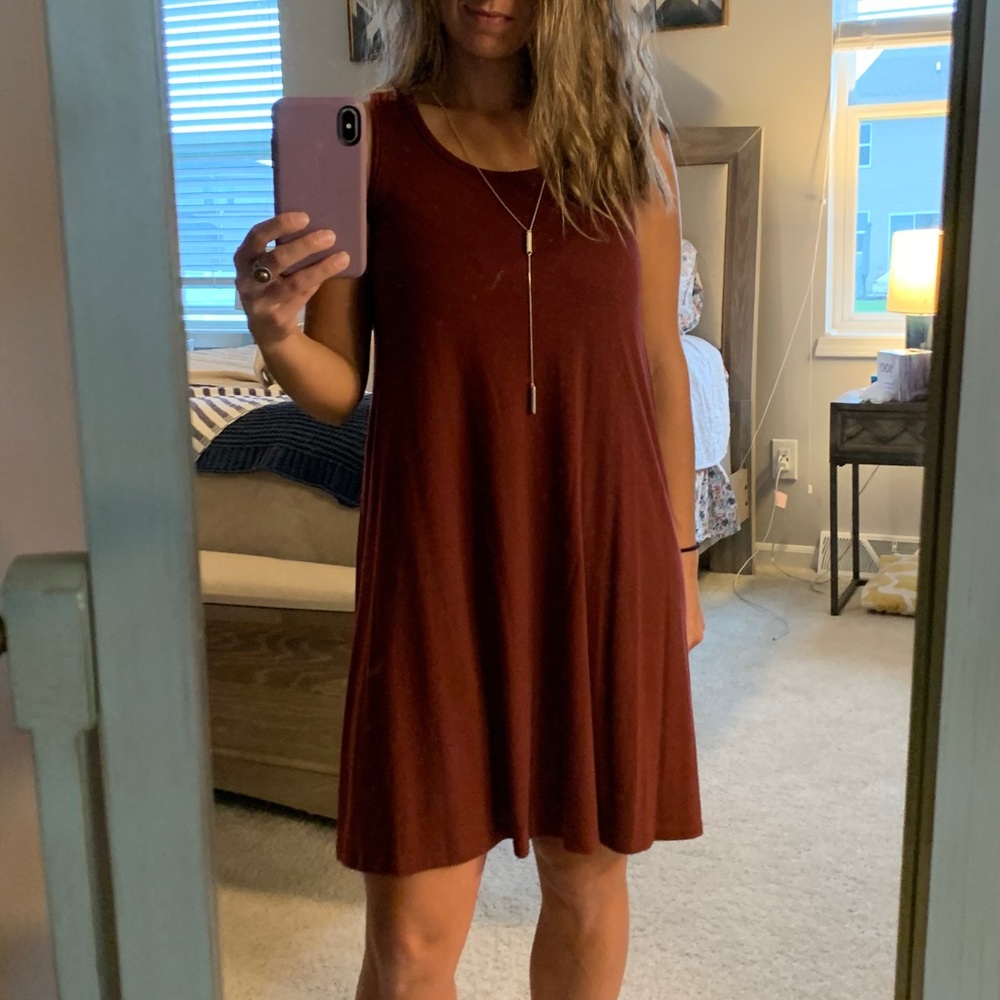 Maroon Razorback Dress